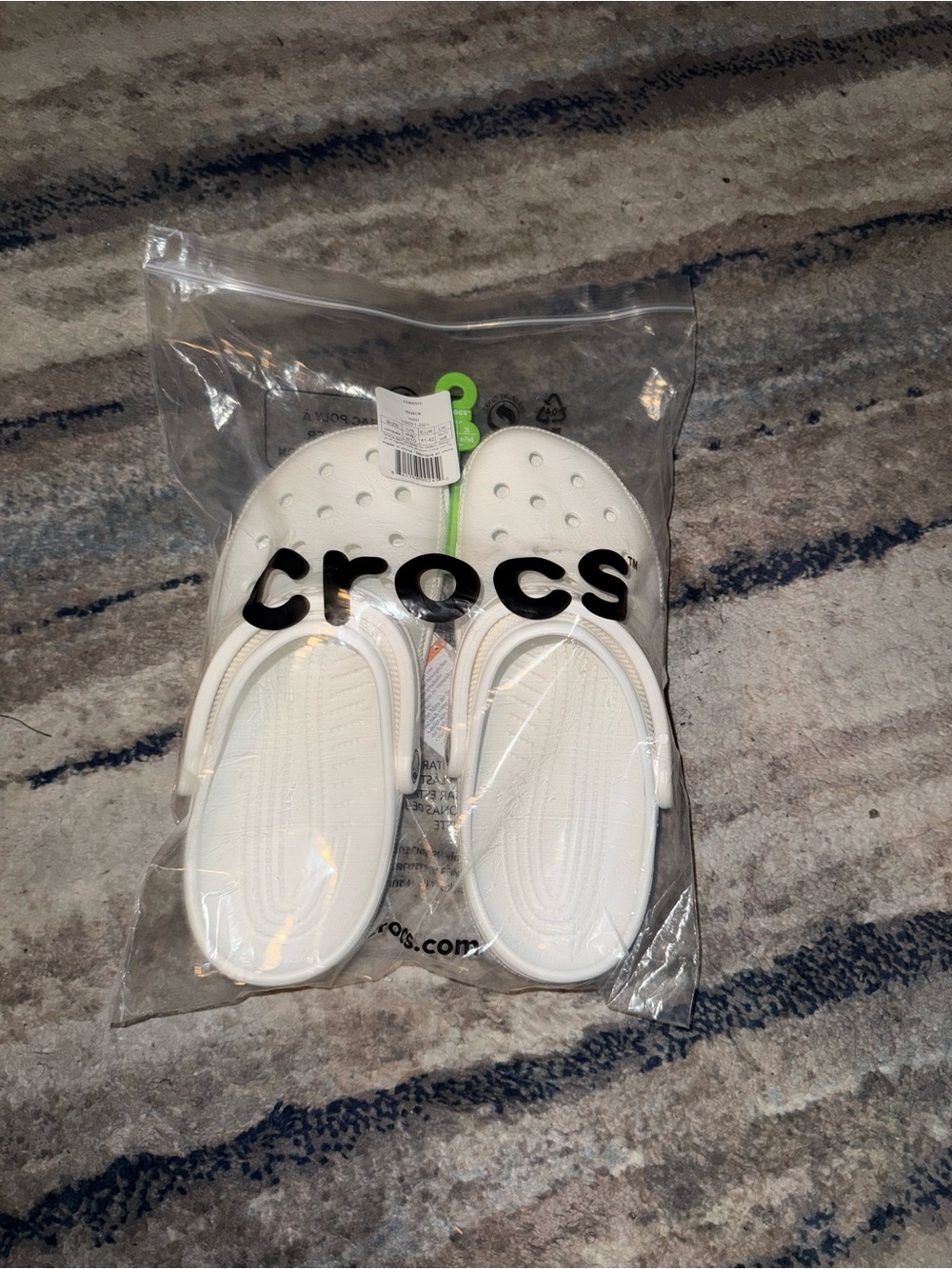 CROCS White Classic Clog